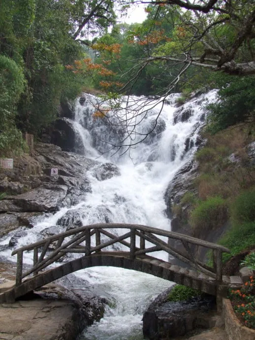 Dantala waterfall Dalat Vietnam
