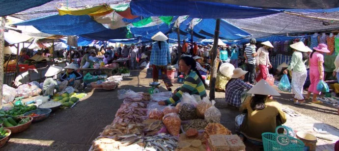Mui Ne market Vietnam