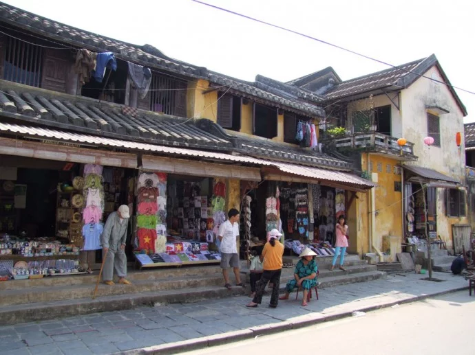 old houses Hoi An Vietnam