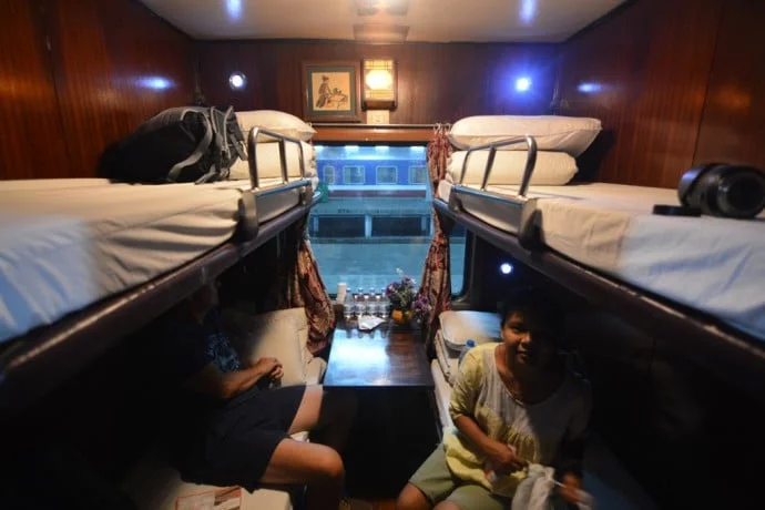 cabin train orient express hanoi lao cai vietnam