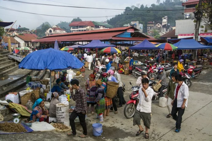 Bac Ha market Vietnam