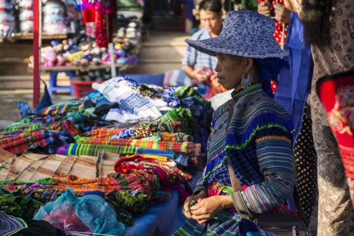 Bac Ha market Vietnam