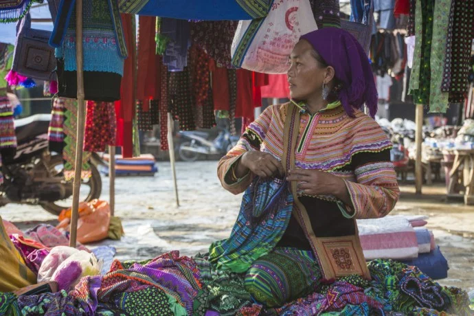 Bac Ha market Vietnam