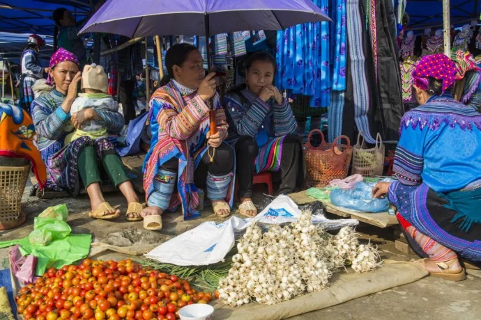 Bac Ha market Vietnam