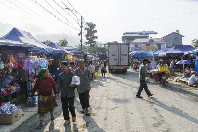 Bac Ha market Vietnam