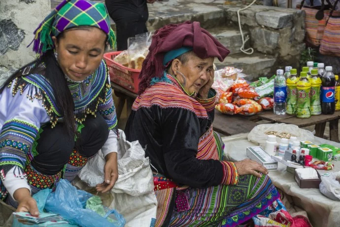 Bac Ha market Vietnam