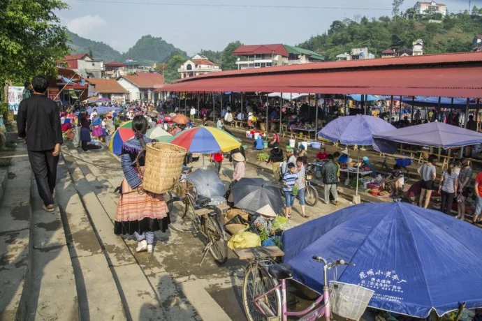 Bac Ha market Vietnam