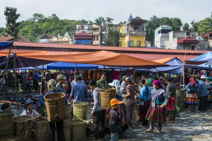 Bac Ha market Vietnam
