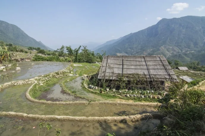 hmong village hau thao sapa vietnam