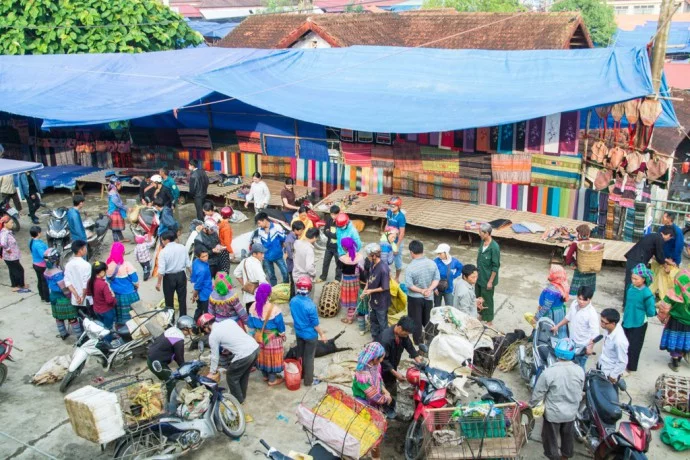 Bac Ha market Vietnam