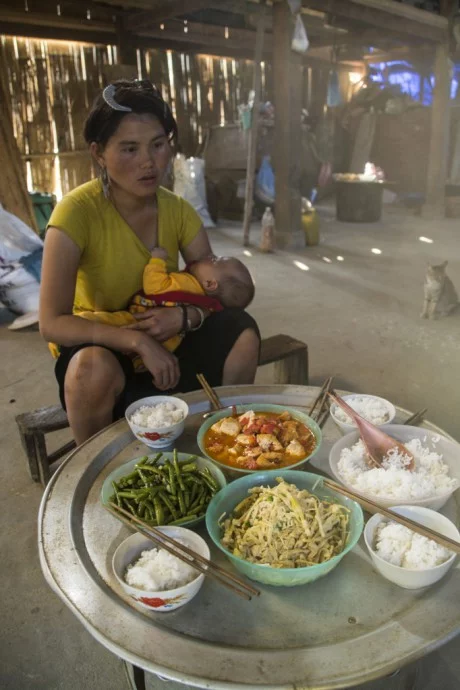 hmong meal hau thao sapa vietnam