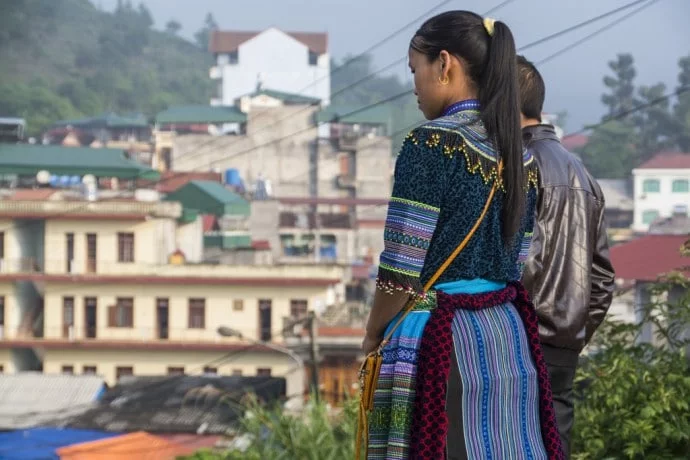 Bac Ha market Vietnam