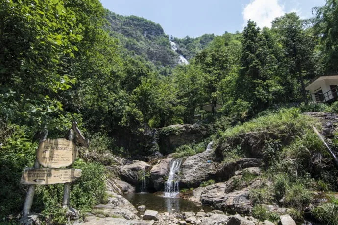 Thac Bac Waterfall - Sapa Vietnam