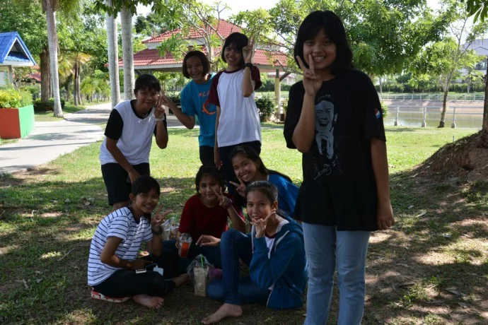 Mukdahan park issan Thailand