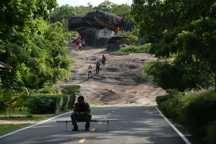 Phu Pha Thoep National Park Mukdahan issan Thailand