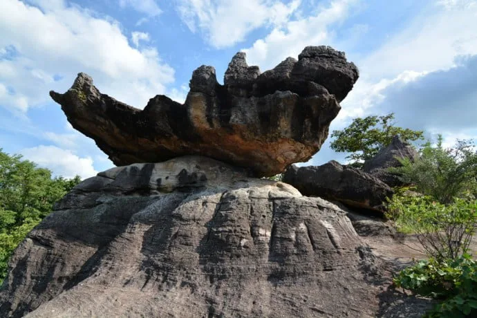 Phu Pha Thoep National Park Mukdahan issan Thailand