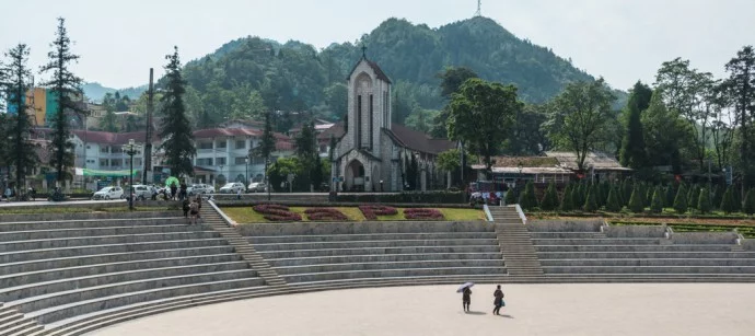 Church Square Sapa Vietnam