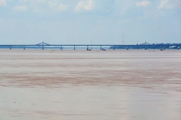 Mukdahan Isan Friendship Bridge Thailand
