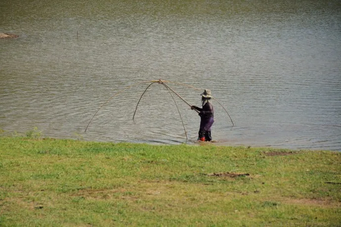Sing reservoir Mukdahan issan Thailand