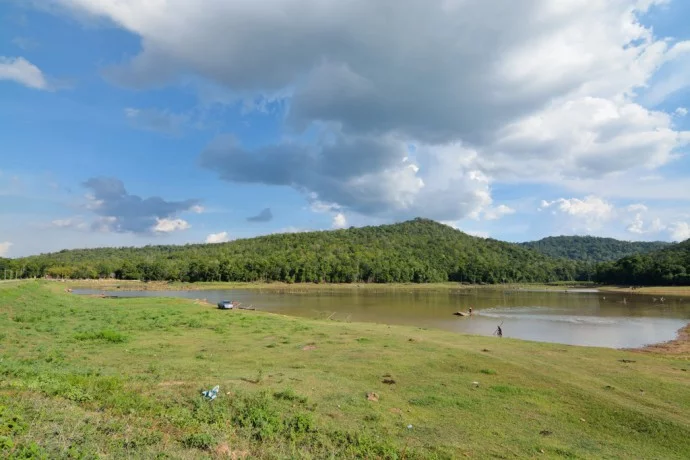 Sing reservoir Mukdahan issan Thailand