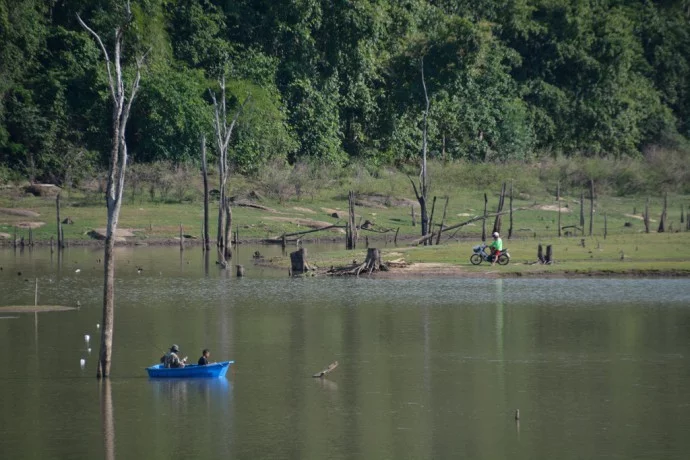 Sing reservoir Mukdahan issan Thailand