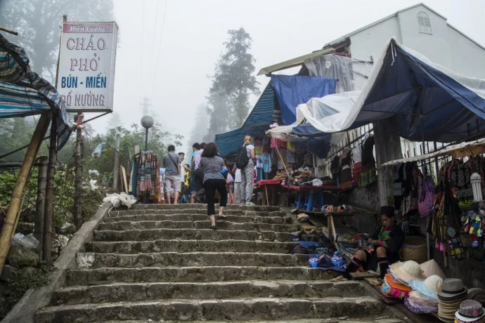 Sapa market Vietnam