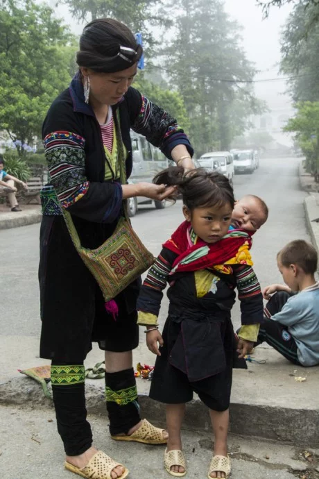 Sapa Hmong market Vietnam