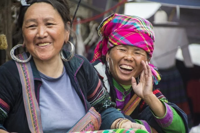 Sapa Hmong market Vietnam