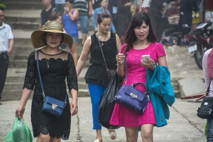 Sapa market Vietnam