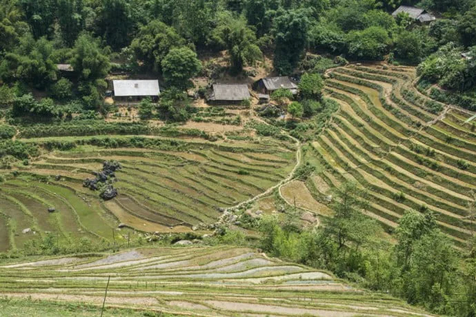 Sapa Lao Cai road Vietnam