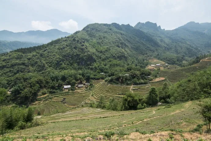 Sapa Lao Cai road Vietnam
