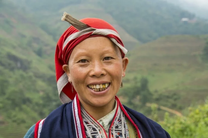Sapa Hmong road Vietnam