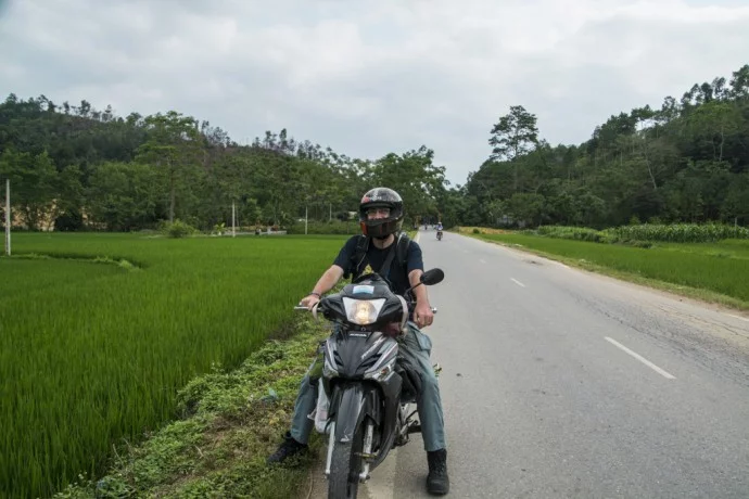 Motorbike trip Lao Cai Bac Ha North Vietnam