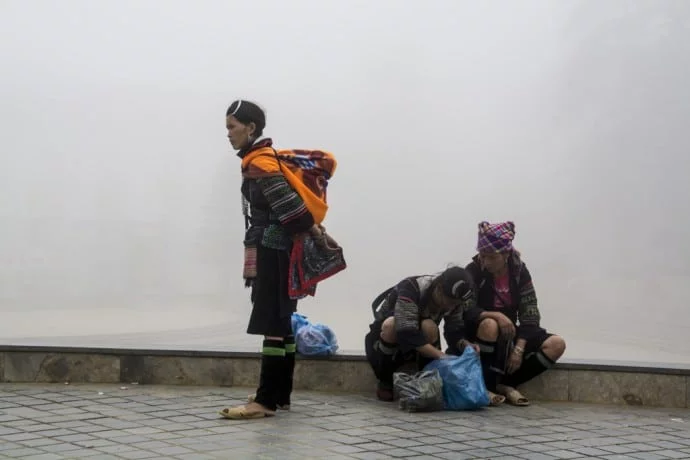 Sapa market Vietnam