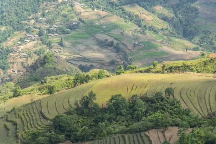 North Vietnam landscape - Coc Pai