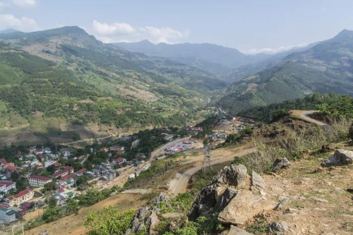North Vietnam - view of Coc Pai