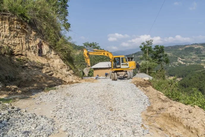 motorcycle route north Vietnam - Bac Ha - Vinh Quang