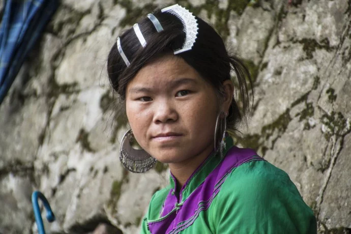Sapa market ethnic group Vietnam
