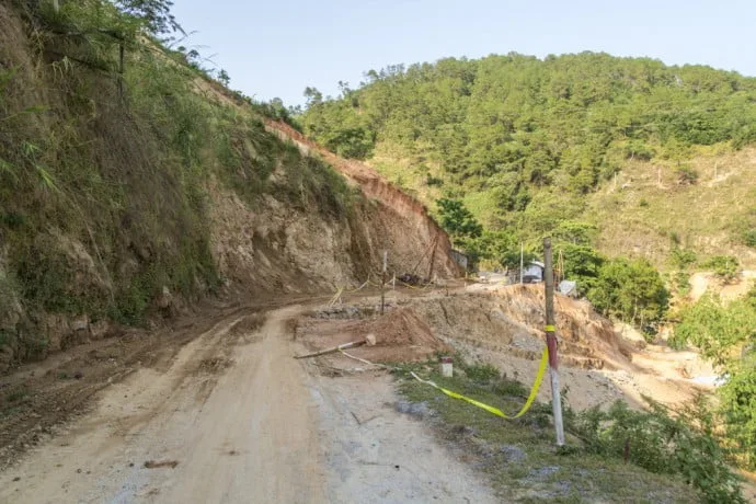 motorcycle route north Vietnam - Bac Ha - Vinh Quang