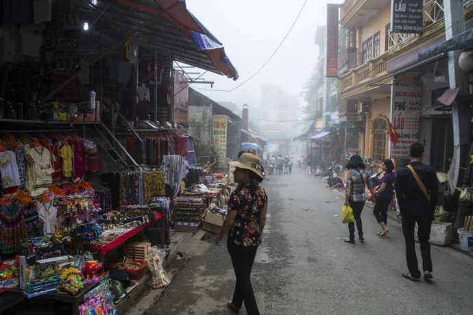Sapa market Vietnam