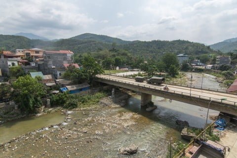 moto nord Vietnam - vue Bao Lac