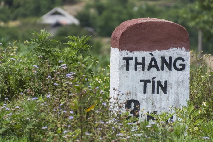North Vietnam - road near the Chinese border