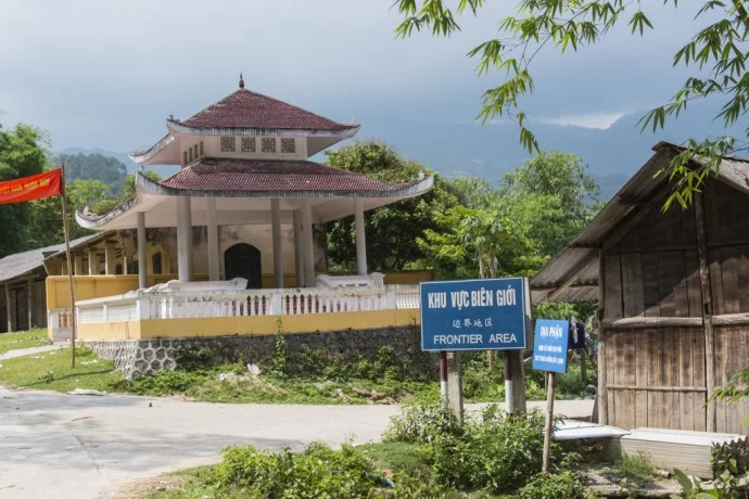 North Vietnam - road near the Chinese border