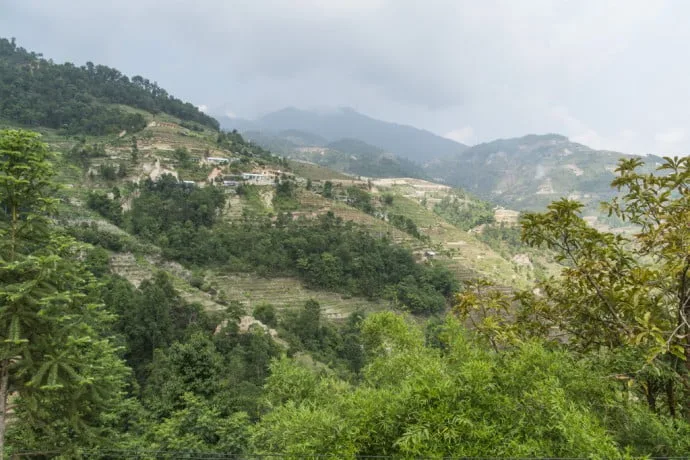northern Vietnam - road between Vinh Quang and Ha Giang