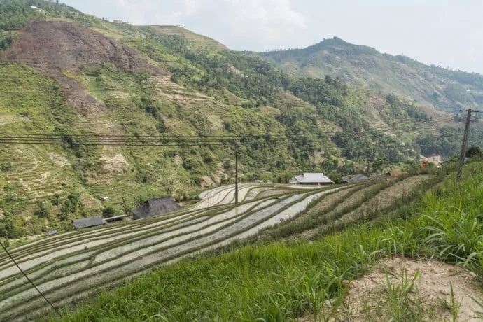 northern Vietnam - road between Vinh Quang and Ha Giang