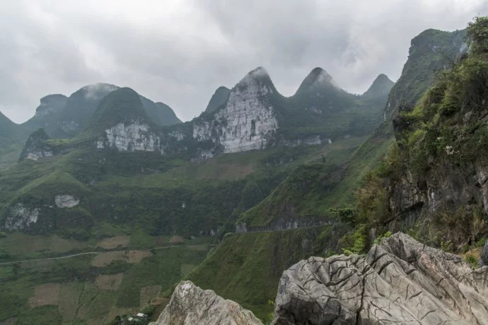motorbike north Vietnam - Ma Pi Leng