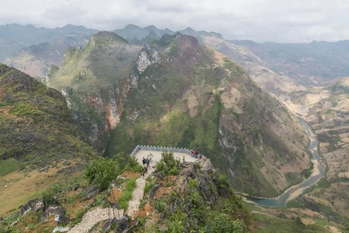motorbike north Vietnam - Ma Pi Leng