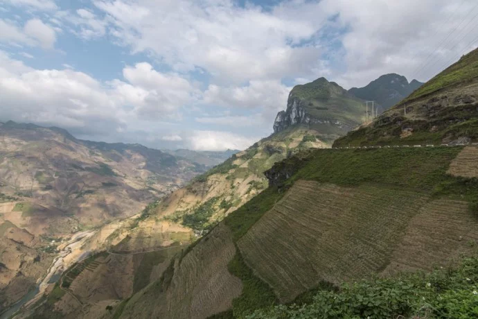 motorbike north Vietnam - Ma Pi Leng