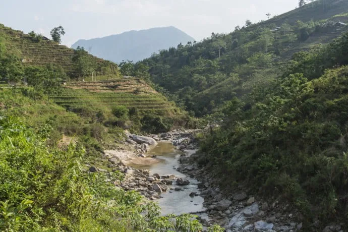 northern Vietnam - road between Vinh Quang and Ha Giang