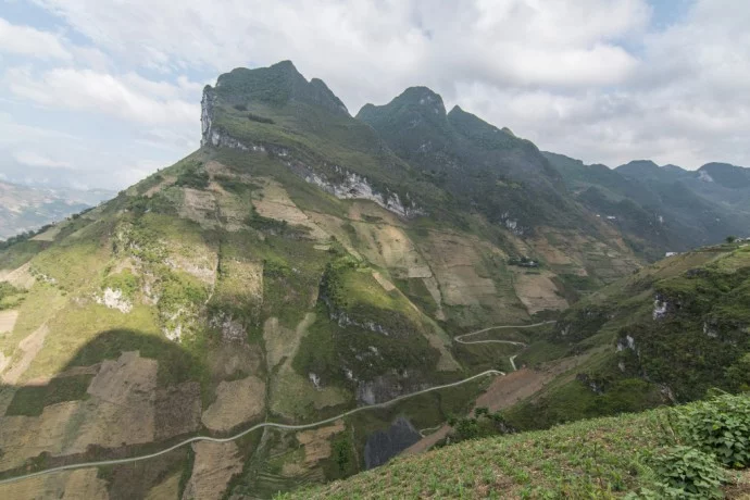 motorbike north Vietnam - Ma Pi Leng